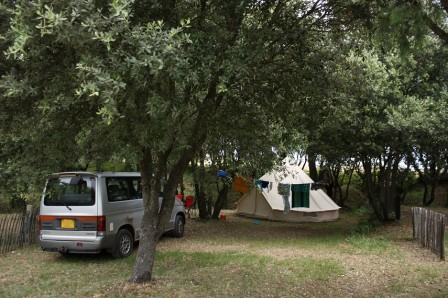 Pitches Espace caravan/tent and car/van