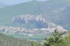 Vue de Les Mées depuis Peyruis