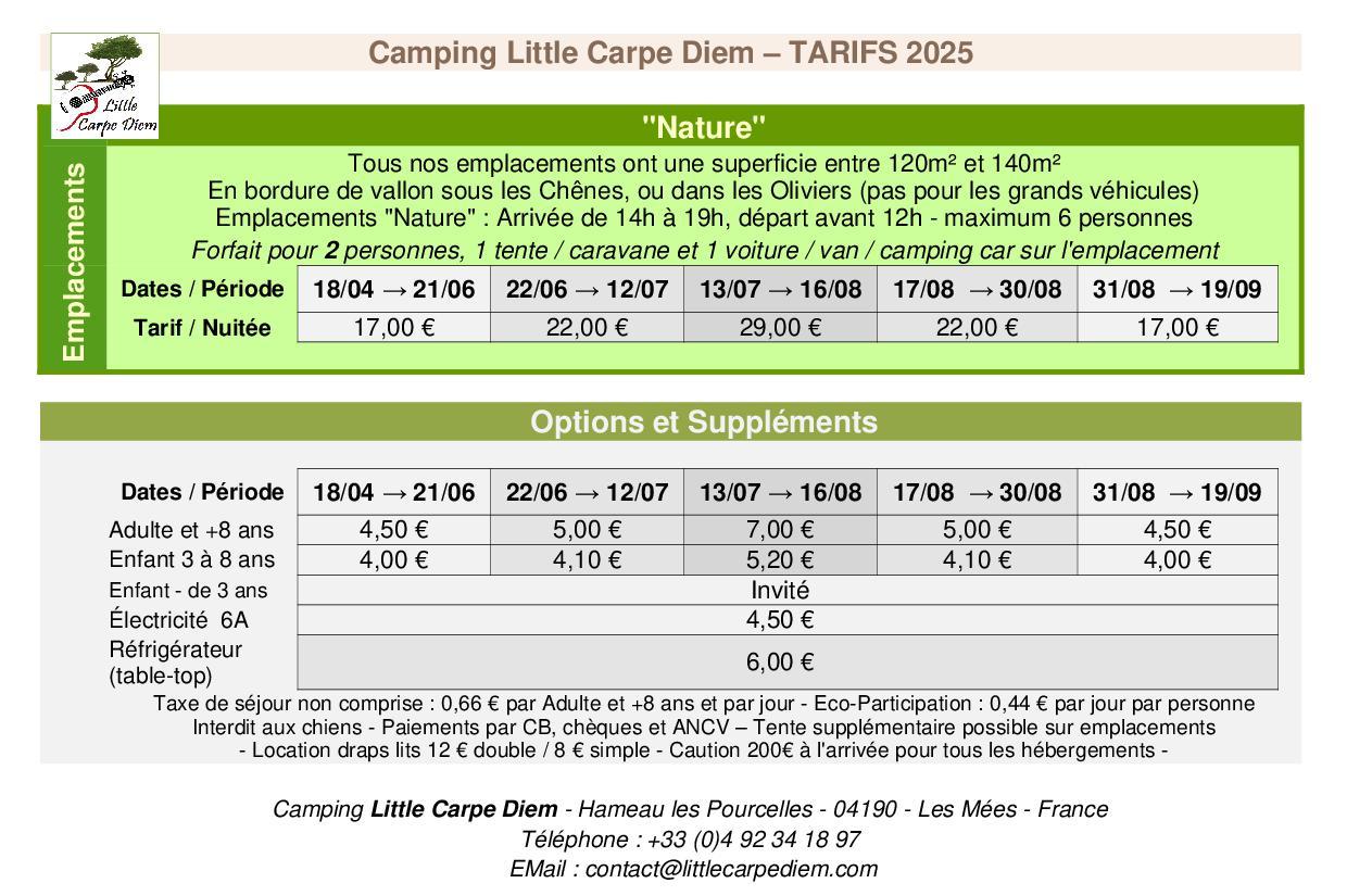 tarif-nature